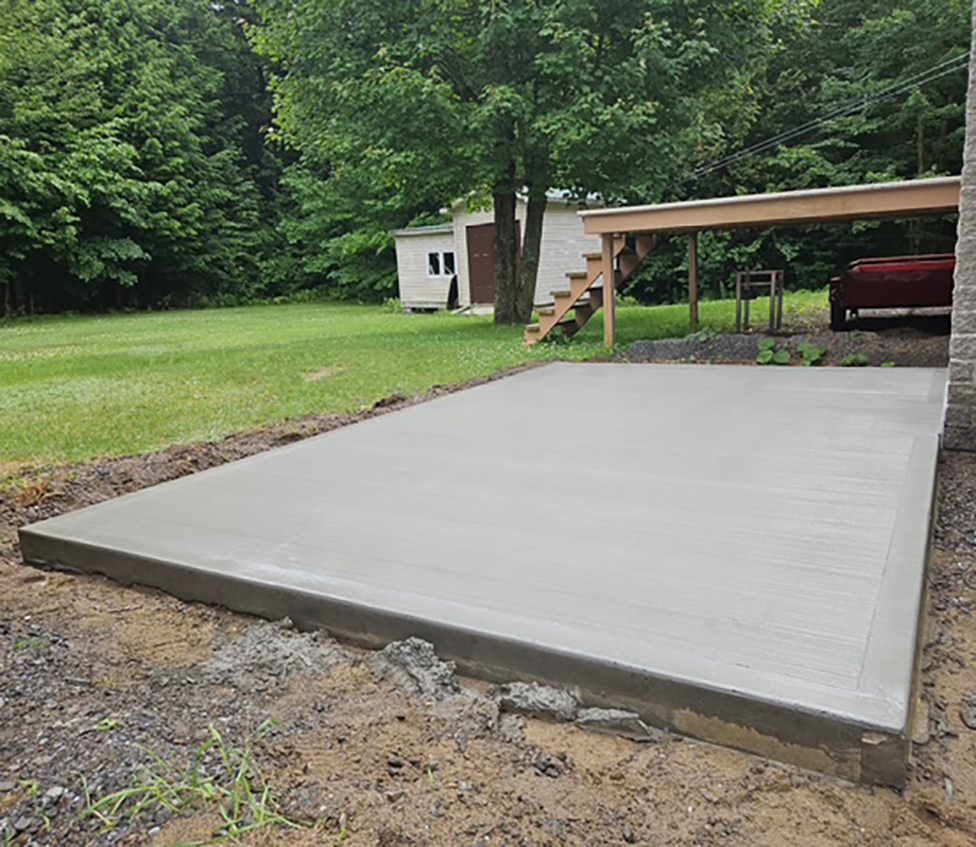 Dalle de béton Drummondville