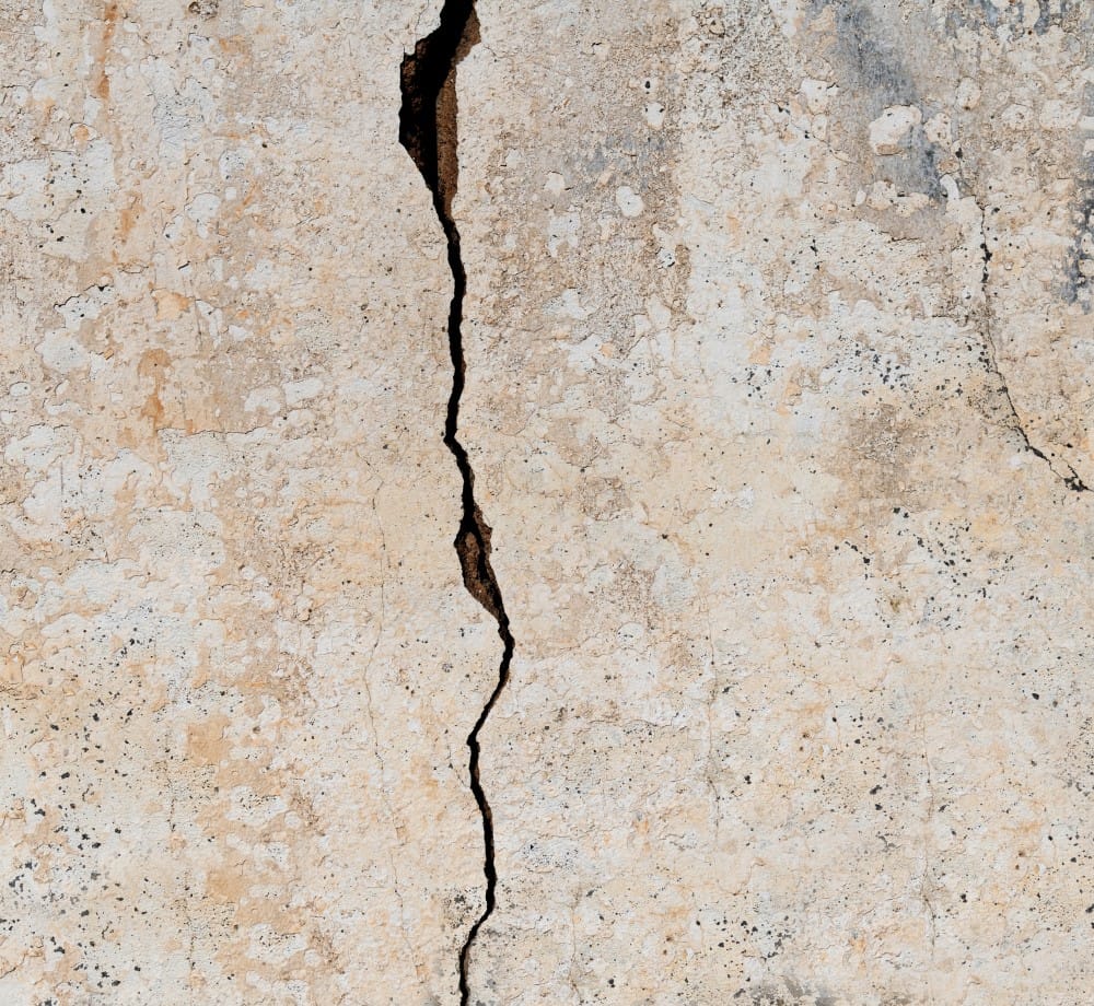 Fissure de fondation Drummondville