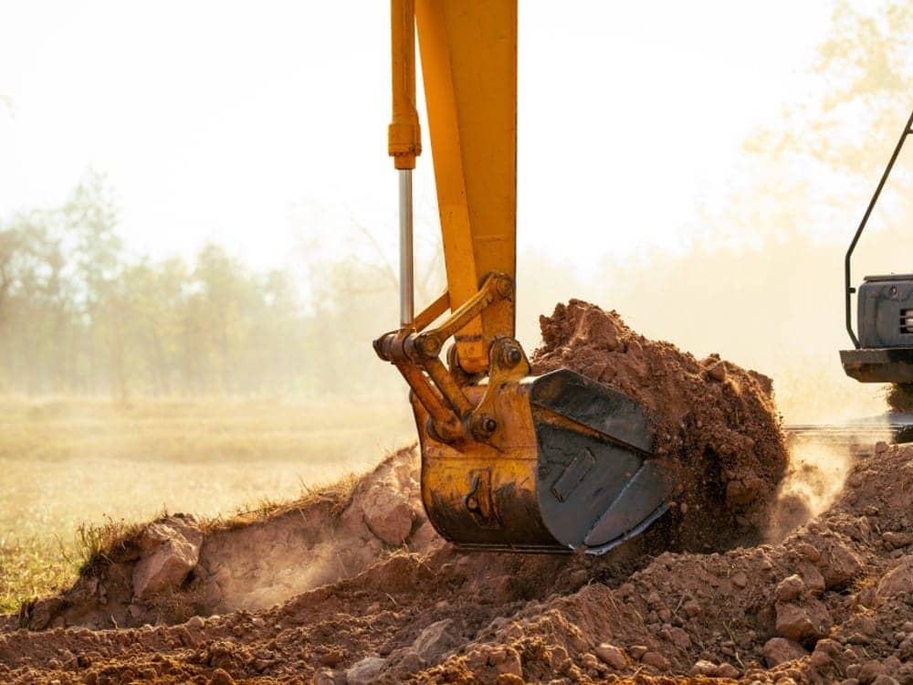 Mini-excavation